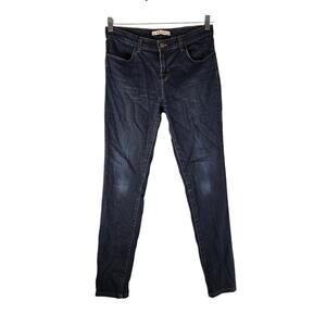 J Brand Womens Starless Mid Rise Ankle Skinny Denim Jeans Blue Dark Wash Size 30